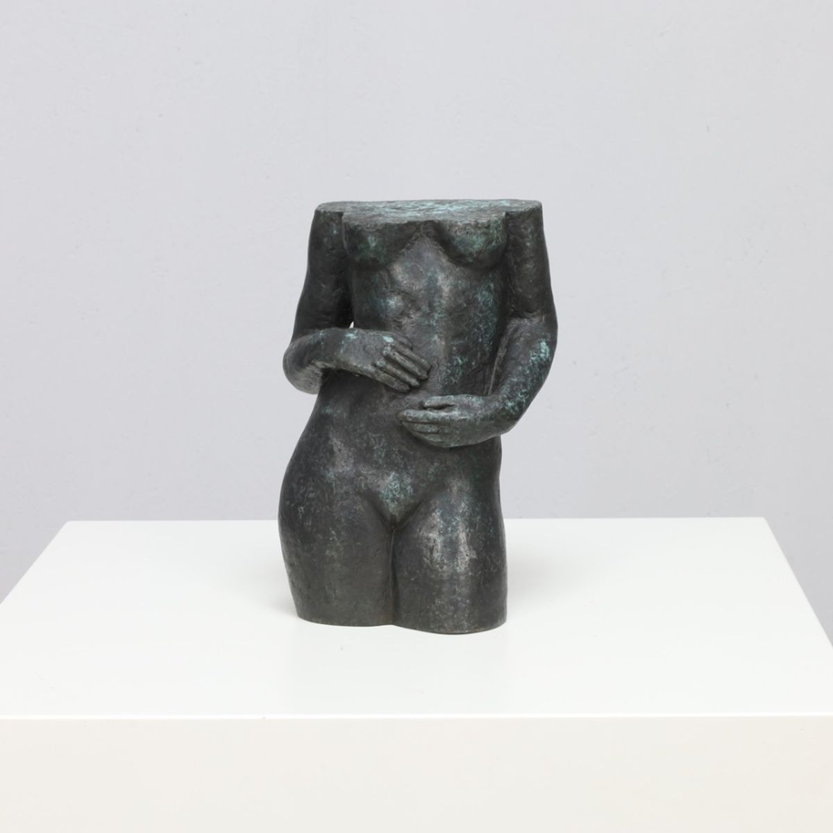 Female Torso Sculpture In Bronze, Signed Gerard, Edition 2/8 image 2