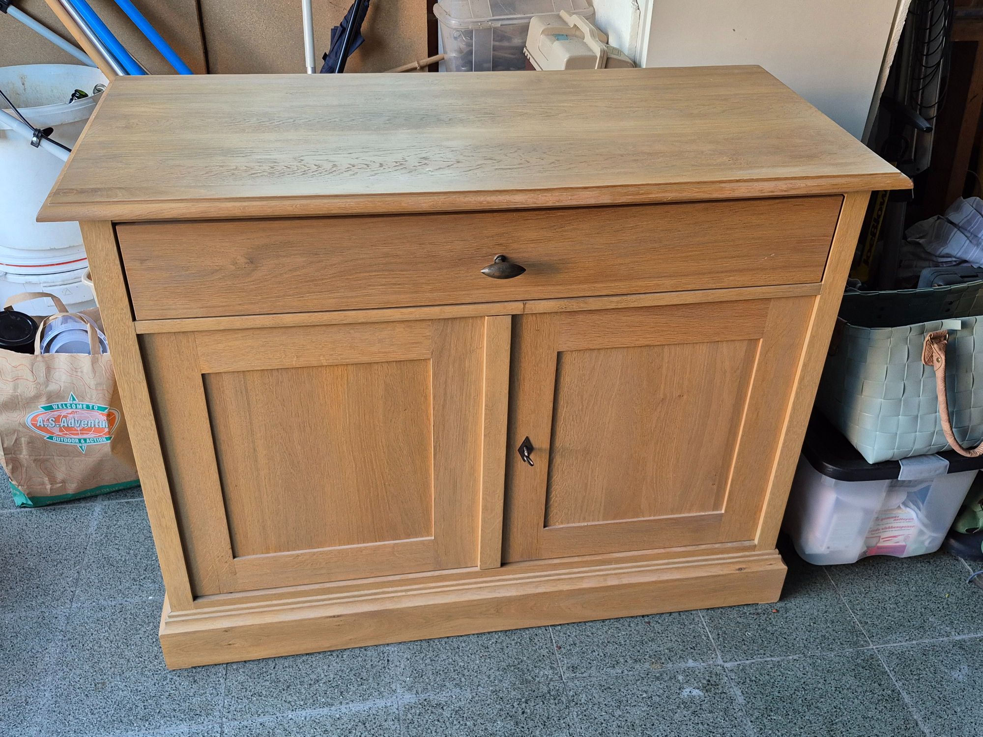 Eiken Maatkast 2-deurs – Modern & Praktisch image 3