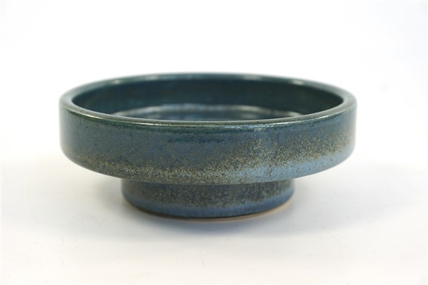 Blauwe Kandelaar Stompkaars Keramiek image 4