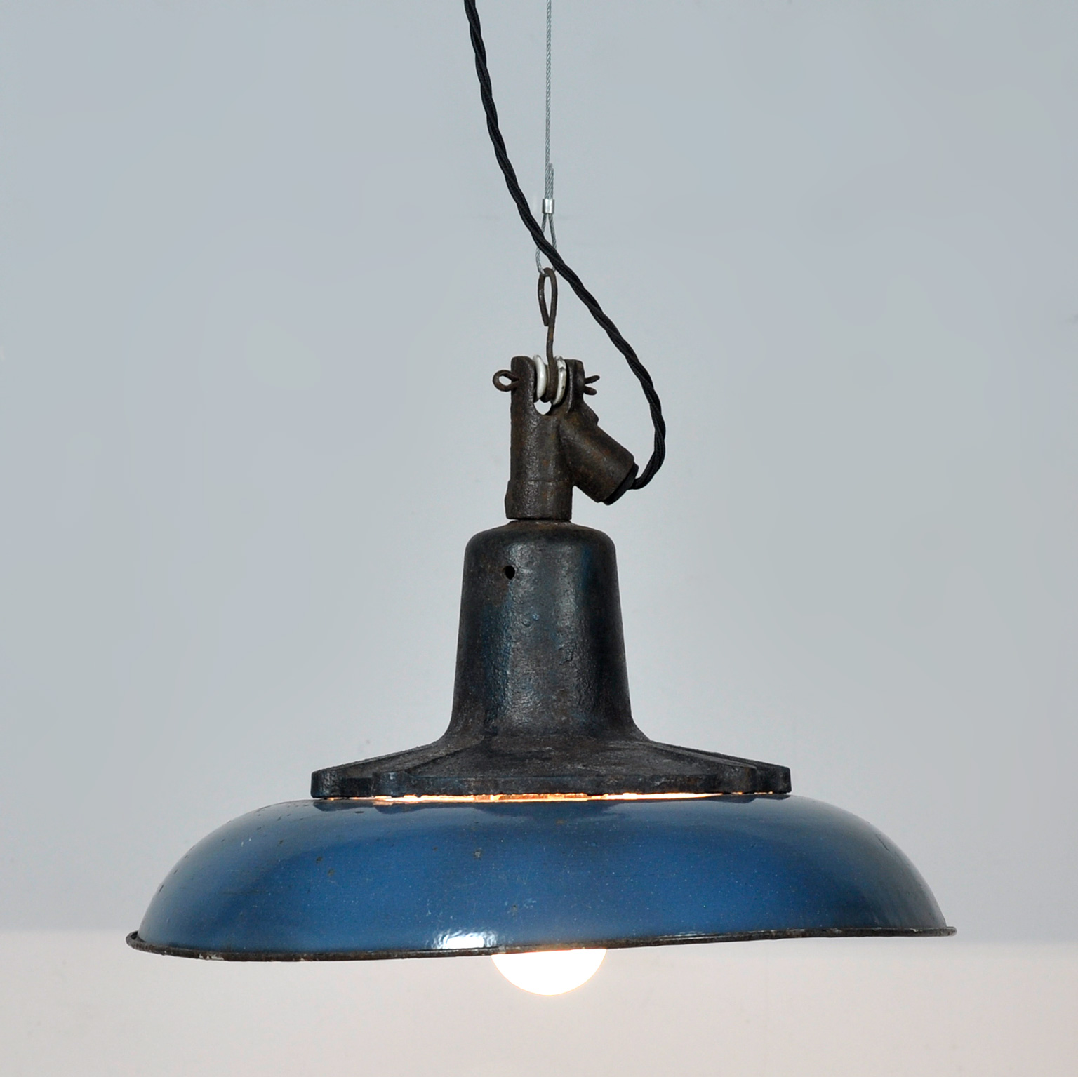 Industriële Hanglamp, 1950s image 6