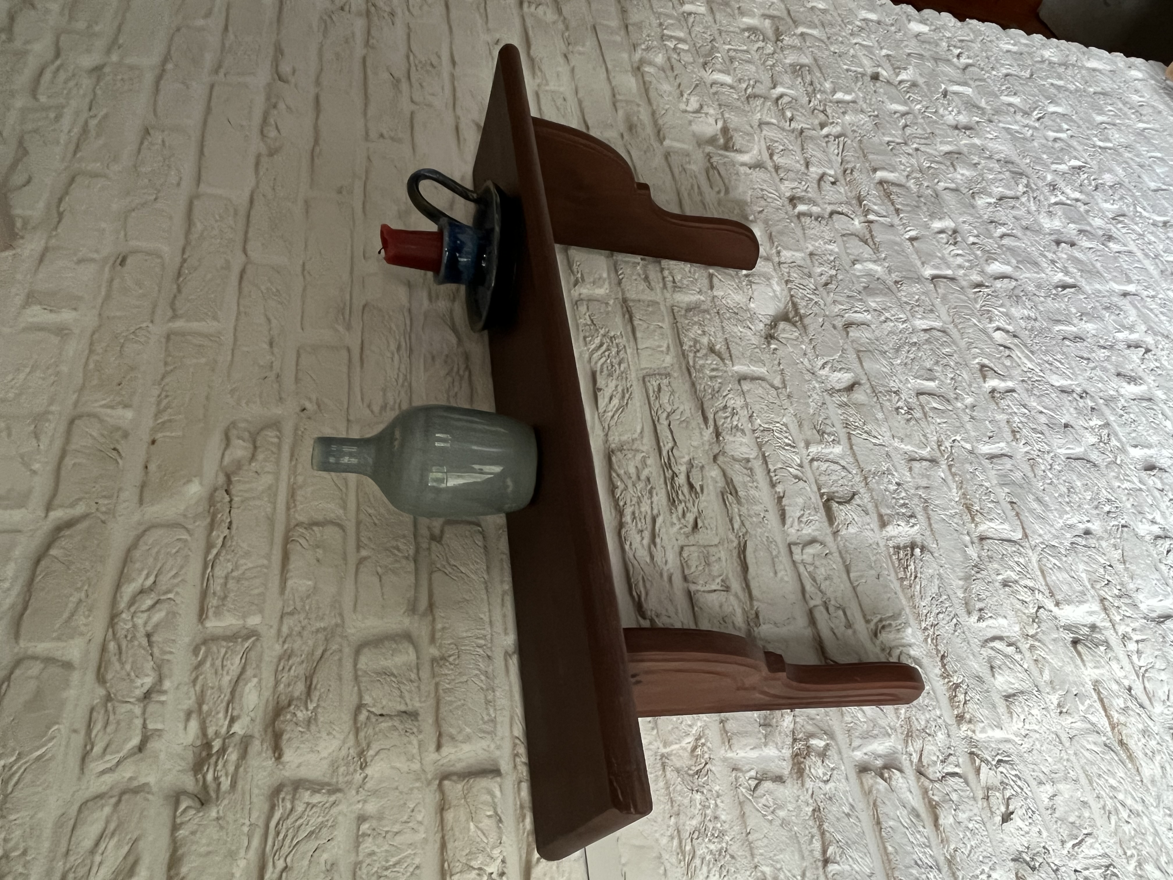 Wandplank, Mahoniehouten image 6