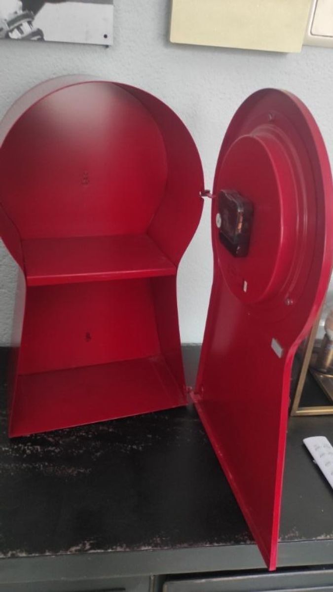 Vintage Klok IKEA Ps Collectie Rood image 4