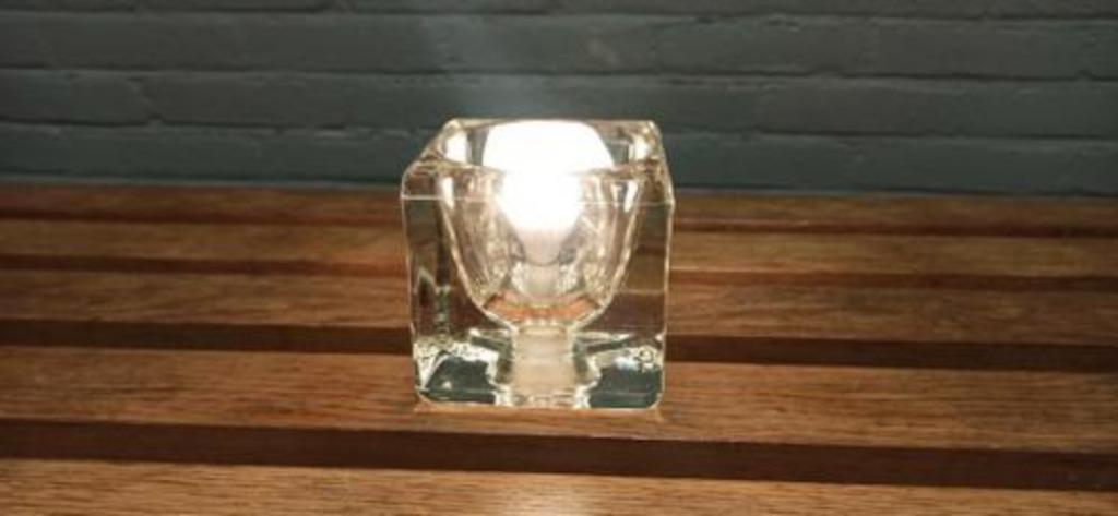 Vintage Peill & Putzler Ice Cube Lamp Tafellamp image 8