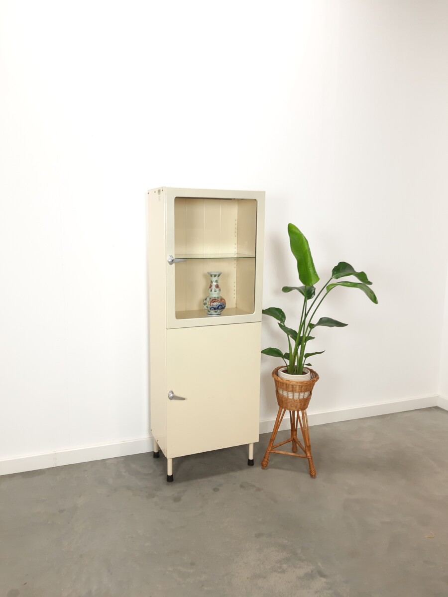 LIFKOME Mini-vitrine wand-eetkast boven de EHBO-kast