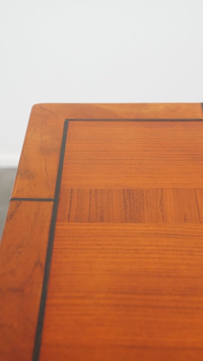 Prachtige Art Deco Set Bestaande Uit Een Eettafel En 4 Eetkamerstoelen Van Schuitema image 13