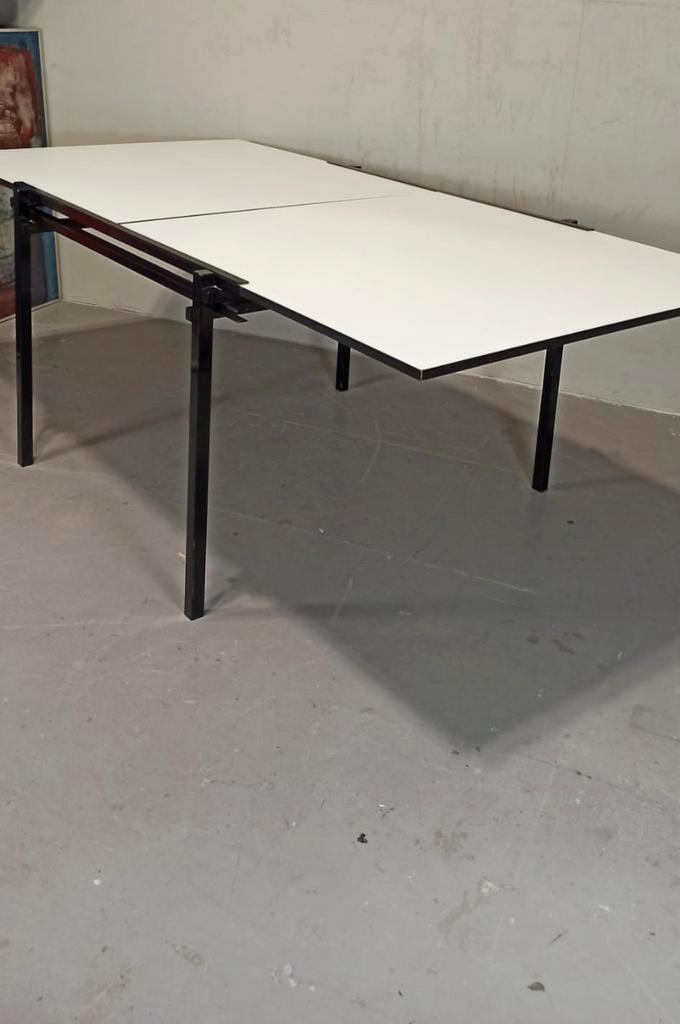 Vintage Mets & Co Uitschuifbare Eettafel, Dutch Design image 14