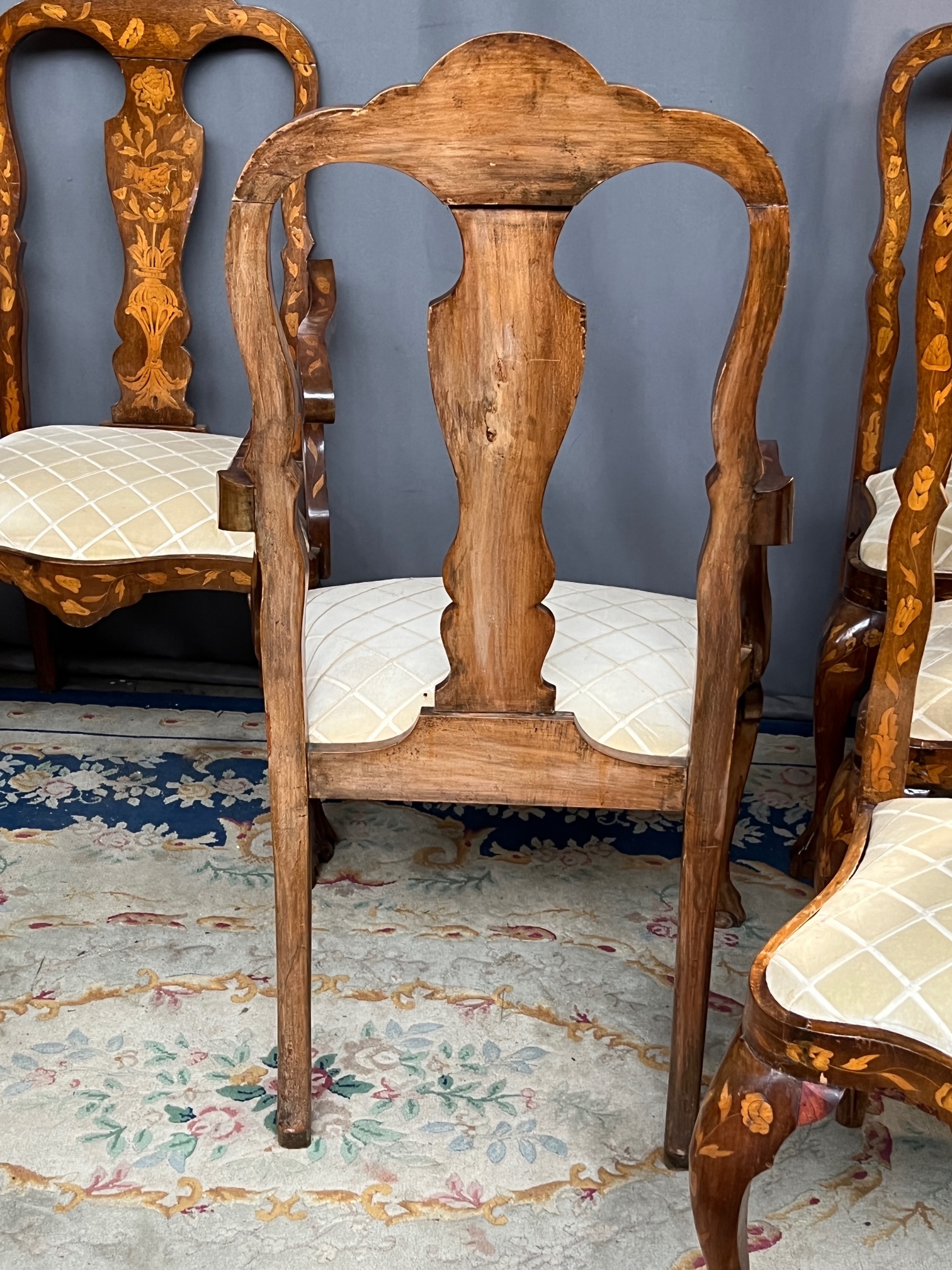 Set Van Twee Fauteuils En Zes Stoelen. image 9