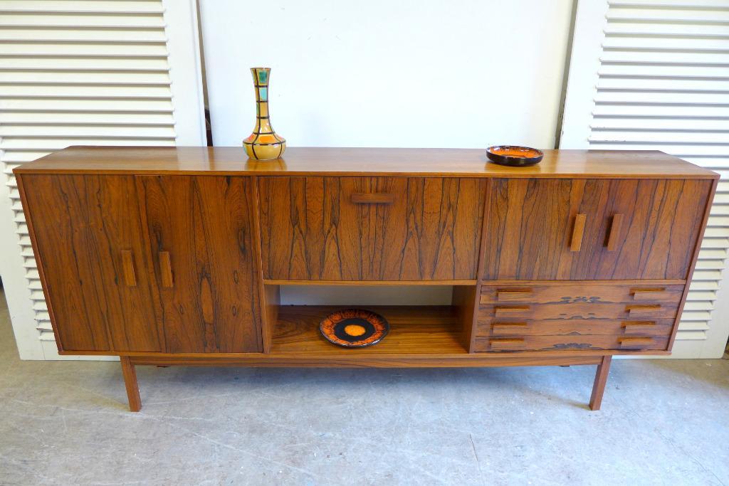 Prachtig Vintage Palissander Highboard Buffet 242 Cm image 4