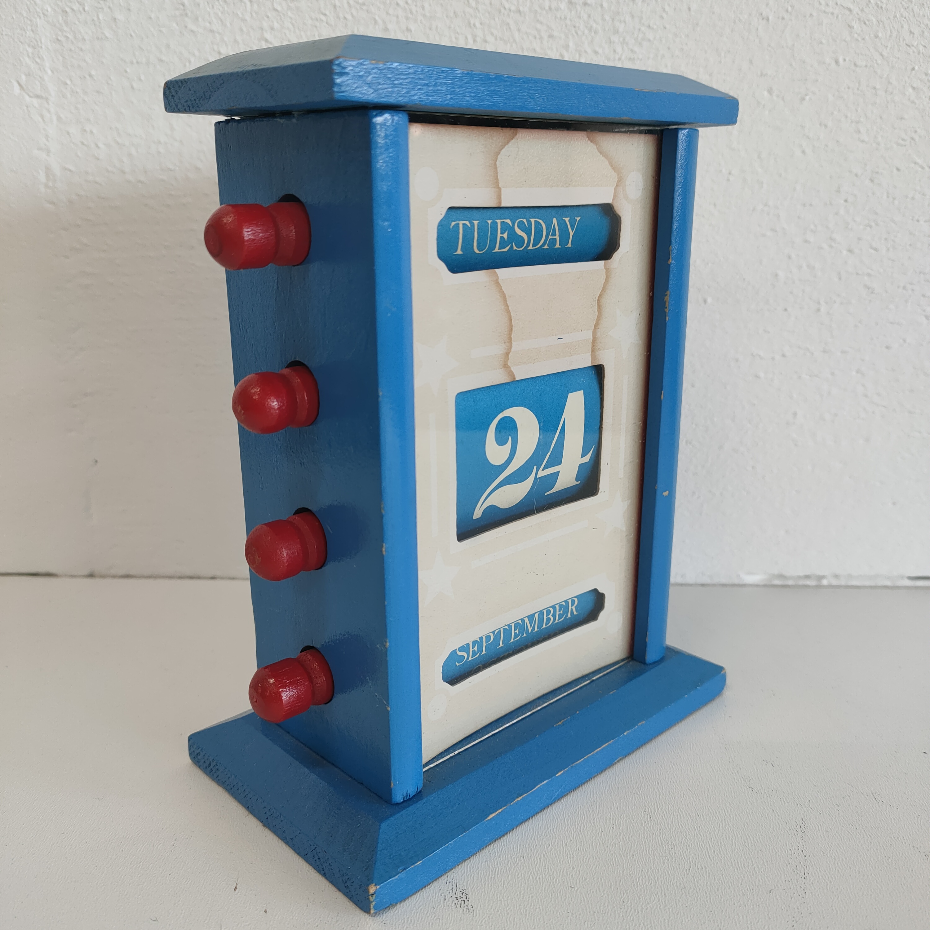 Eeuwigdurende Houten Tafel Kalender image 3