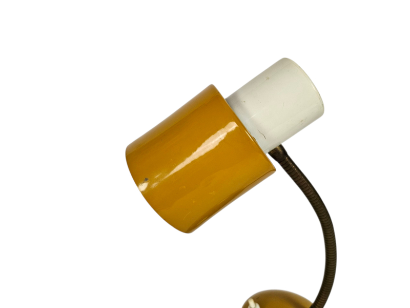 Hala Zeist - Design H. Busquet - Tafellamp - Okergeel - Zeist - 1960's image 9
