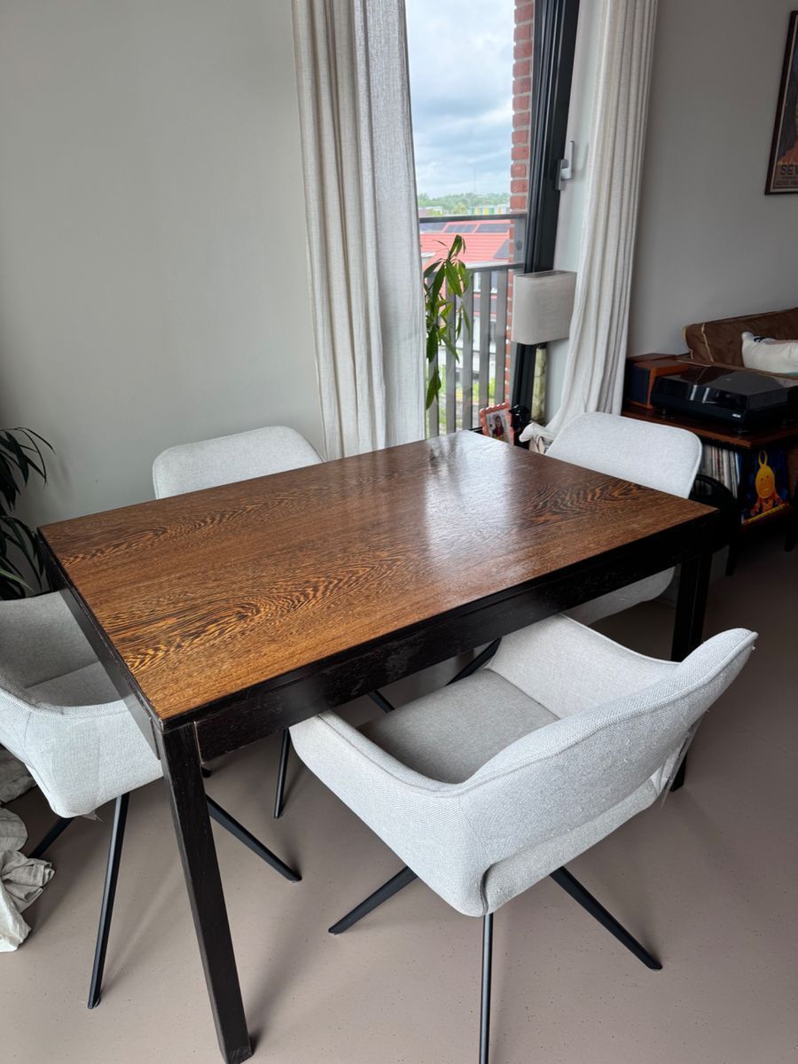 Pastoe Cees Braakman Tafel Wengé Hout image 3