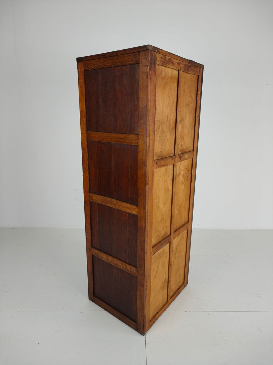 Antieke Eikenhouten Archiefkast – Ca. 1900–1920 image 1