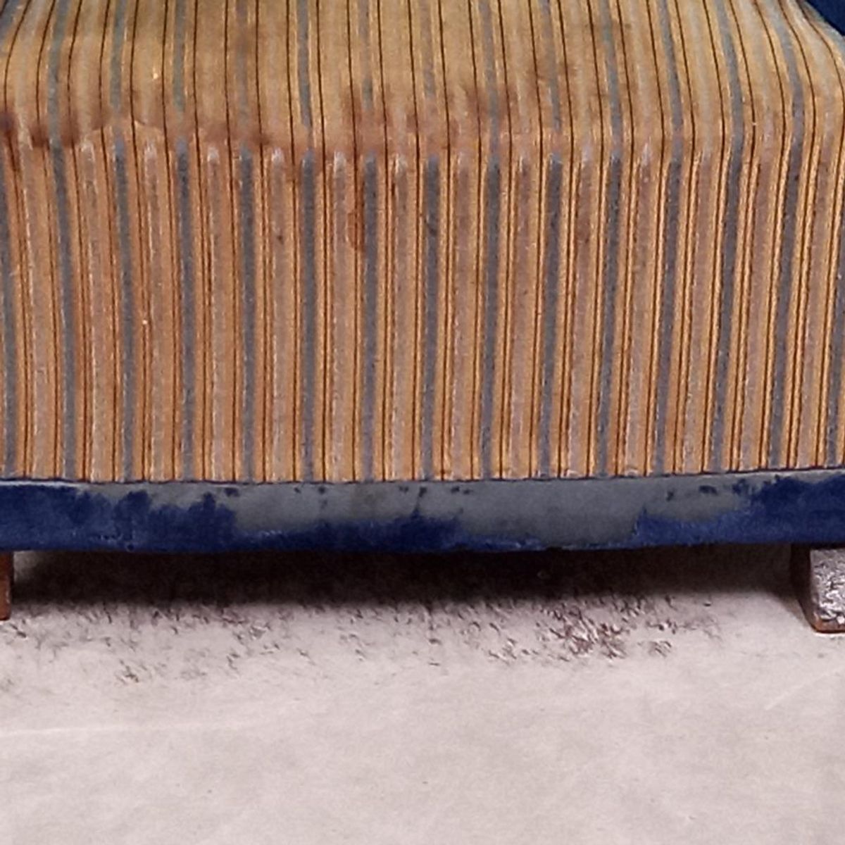 Uniek Frans Antiek Art Deco Kinderfauteuiltje image 6