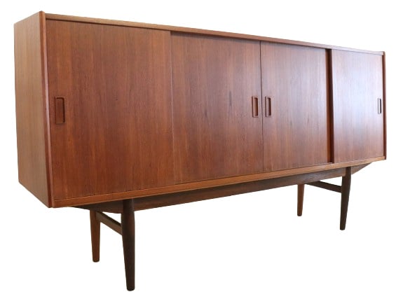 Vintage Kast Midboard Highboard 'snertinge' Deens image 3