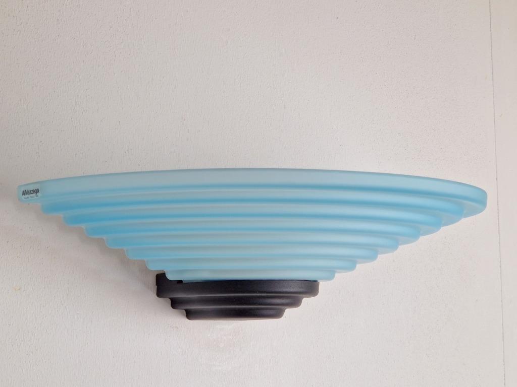 Postmoderne Wandlamp Mazzega Design Murano Glas Italië ´80 image 2