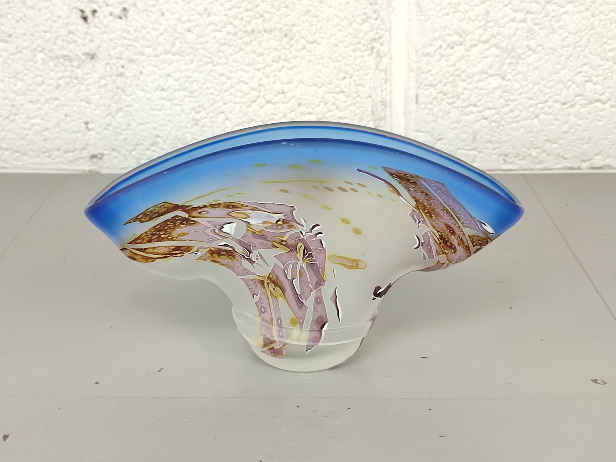 Kunstglas Vaas Louis Leloup image 7