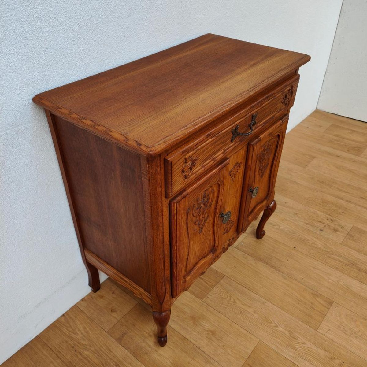 Vintage Landelijk Ladekastje Buffetkastje Ladekast Halkastje Wandkast image 8