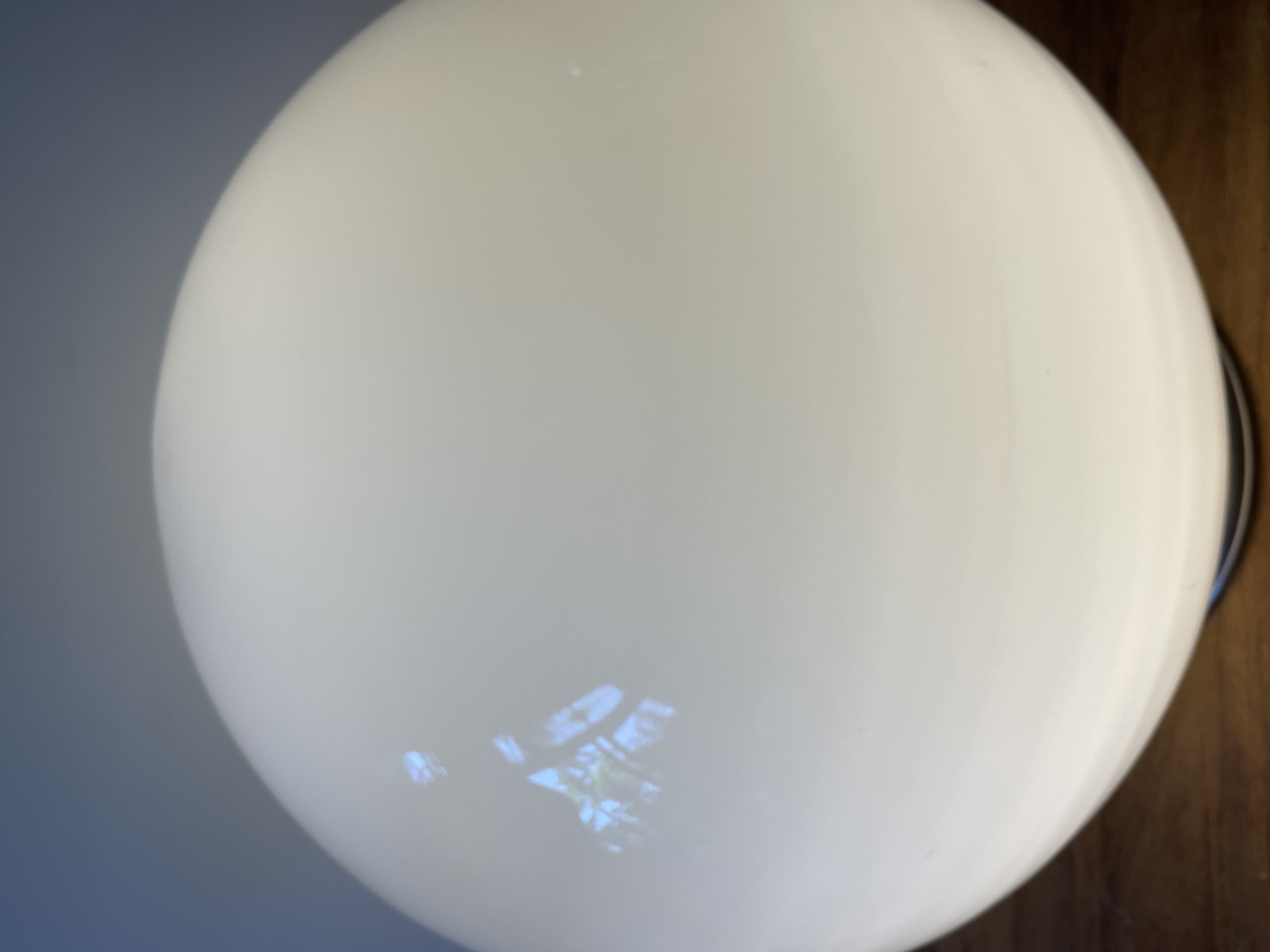 Melkglas Bol Vloer- Of Plafondlamp. Xl Bol Lamp. image 10