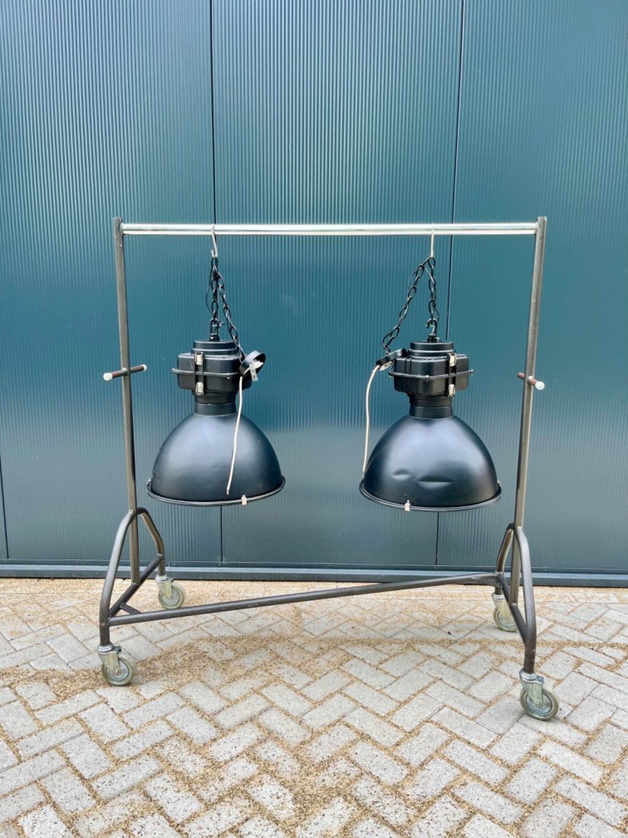 2x Grote Zware Industriële Lamp image 6