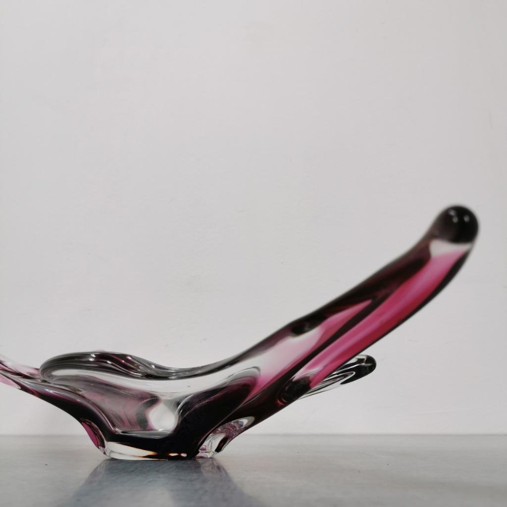 Vintage Murano Glas Schaal, Fruitschaal Glazen Serveerschaal 05 image 10