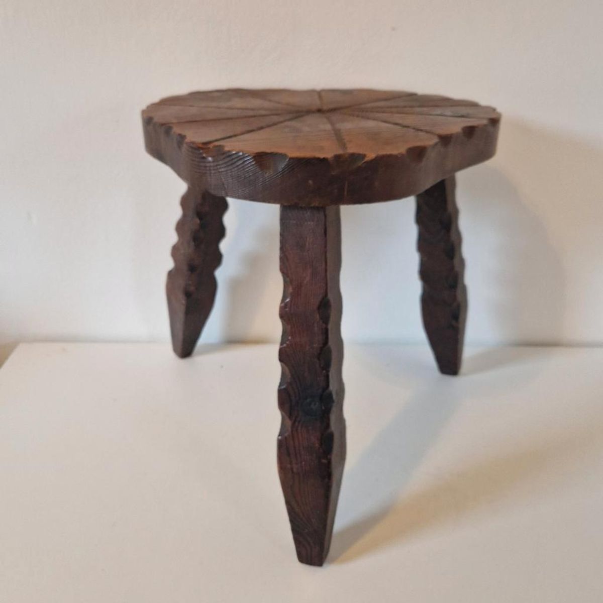 Vintage Krukje Spaans Brutalist Jaren 70 Plantentafel image 2