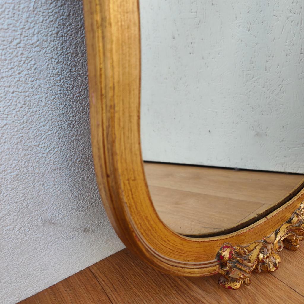 Vintage Goudkleurige Regency Rococo Barok Spiegel Schouwspiegel 406 image 12