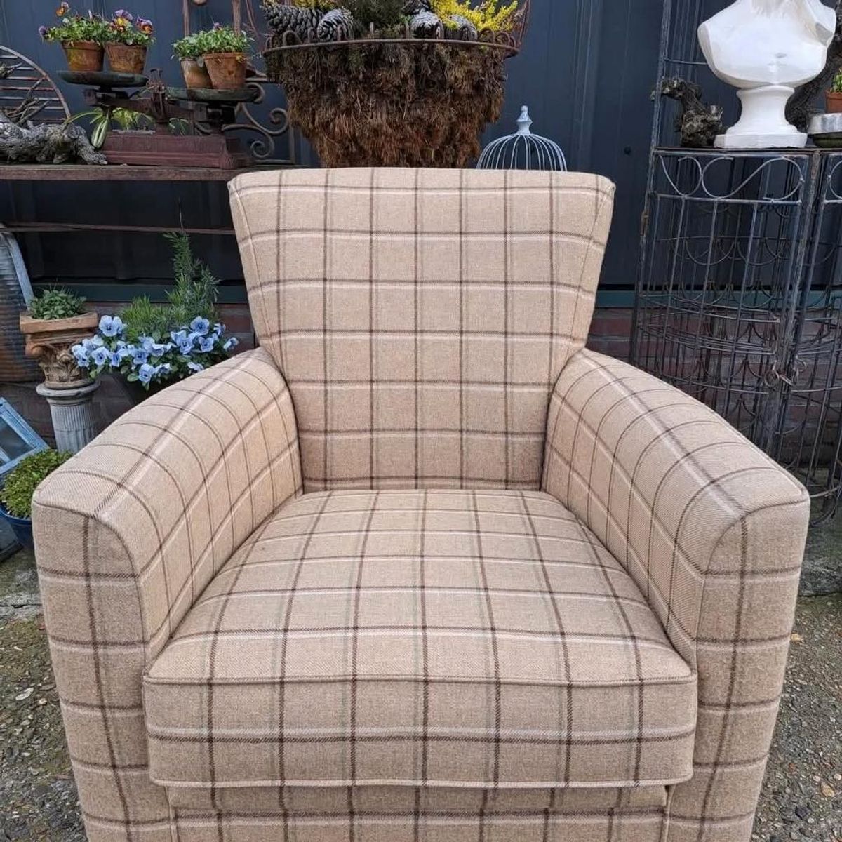 Klassieke Fauteuil Engelse Stijle Van Het Merk Finkeldei image 2