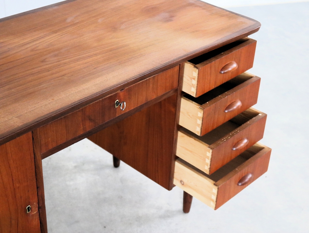 Vintage Bureau | Jaren 60 | Deens | Teak image 10