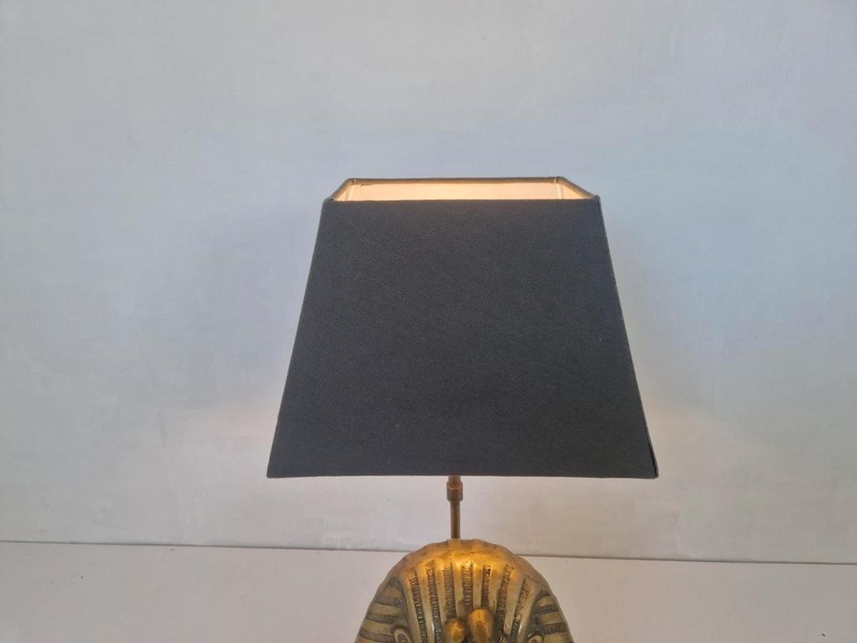 Hollywood Regency Tafel Lamp Farao Deknudt Jansen Stijl. image 4