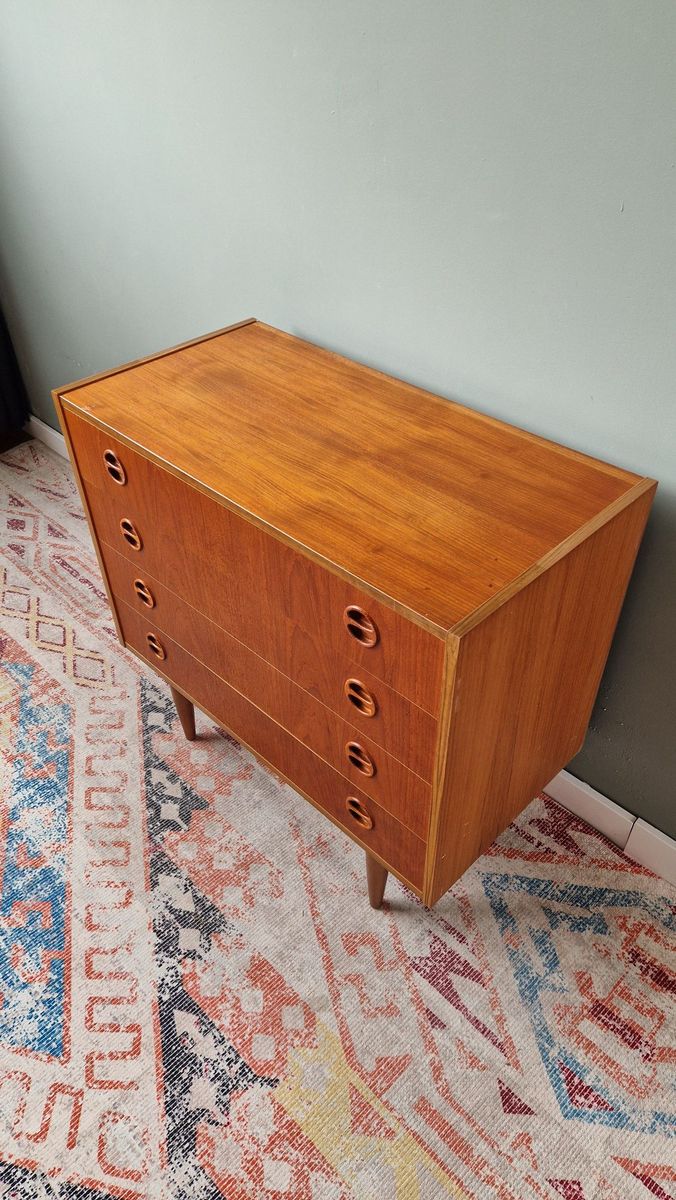 Vintage Deens Design Ladekastje Jaren 70 image 2