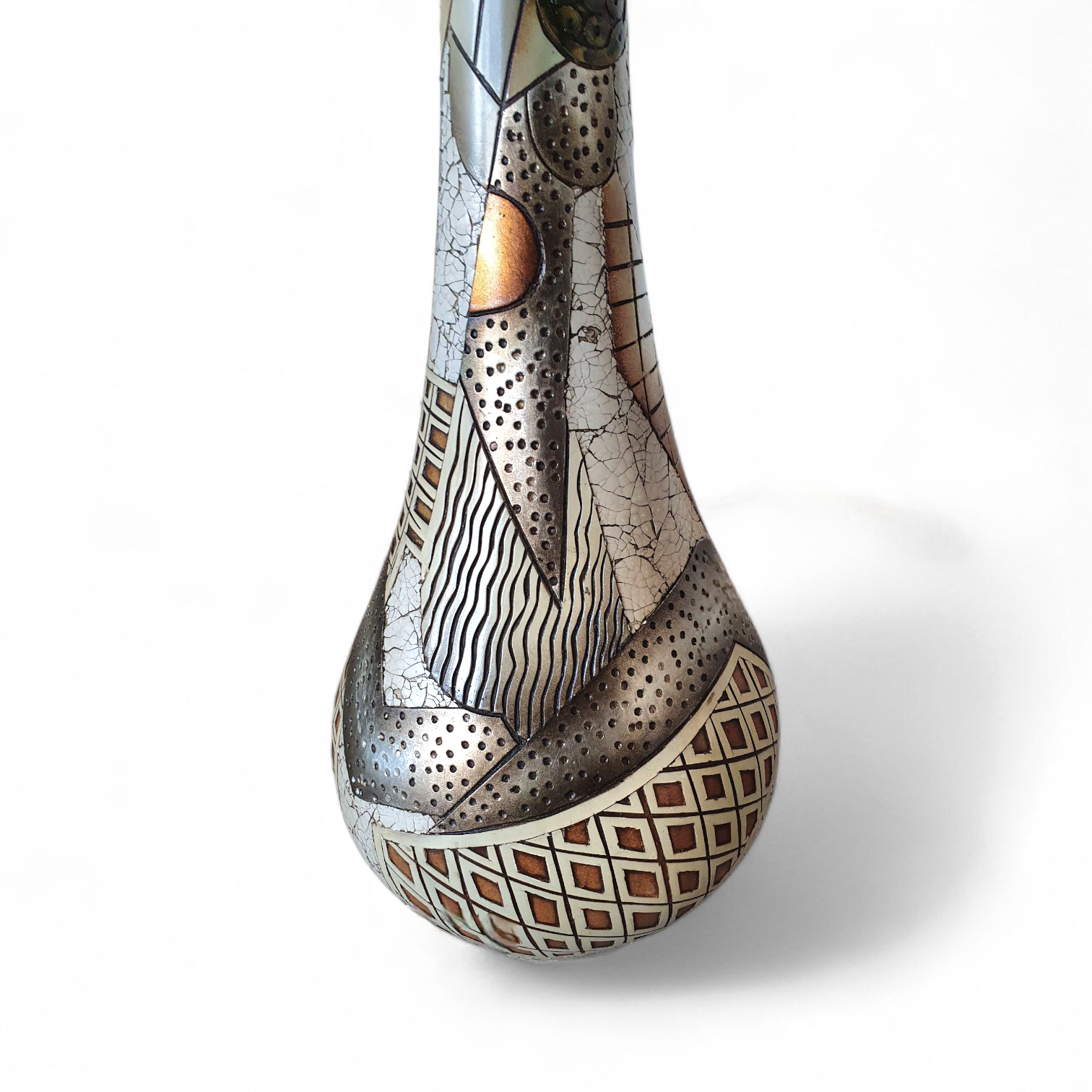 Alexander Kalifano / Modern Impressionist Art Vase Lamps / Circa 1980s image 28