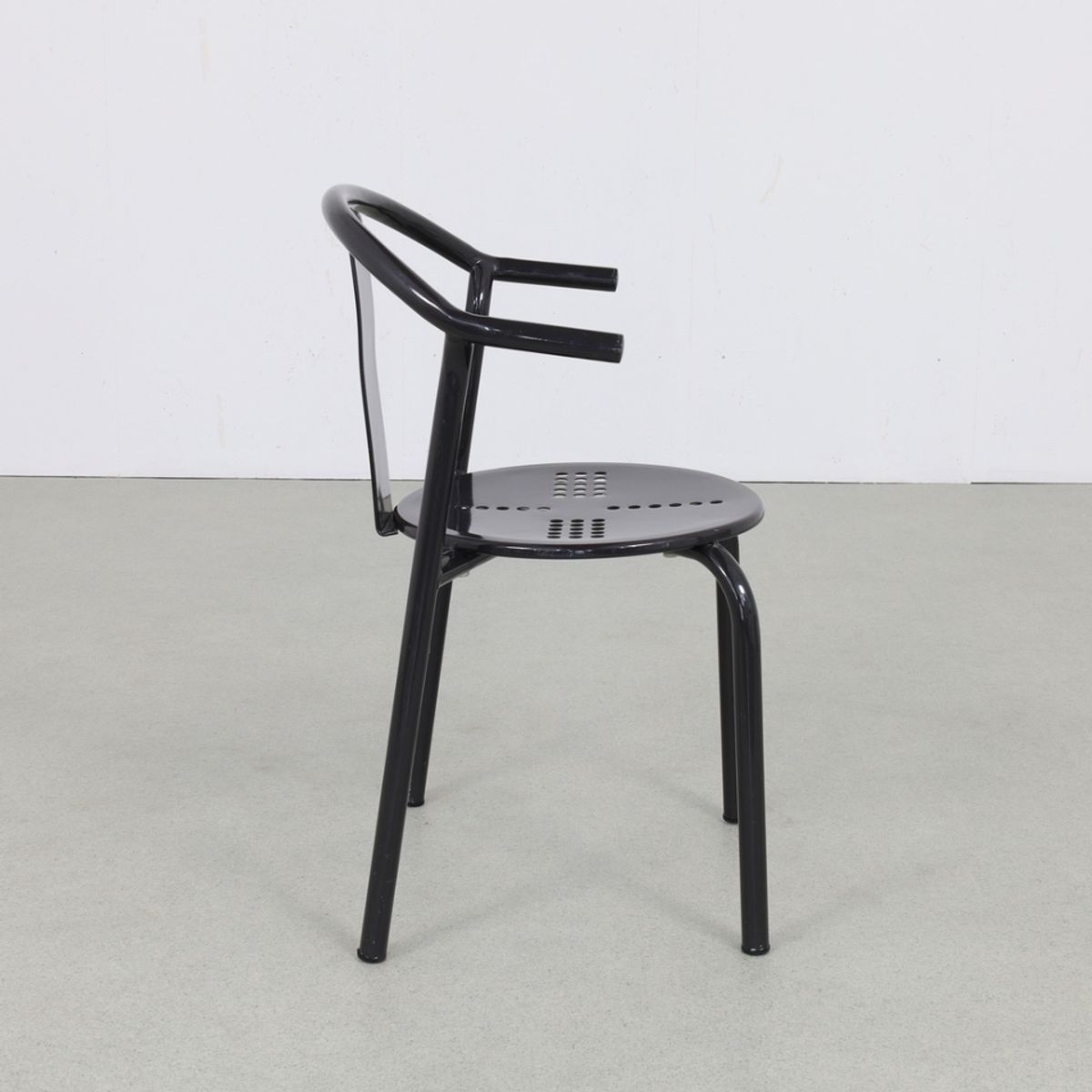 6x Postmoderne Eetkamerstoelen Vintage IKEA 1980s image 6