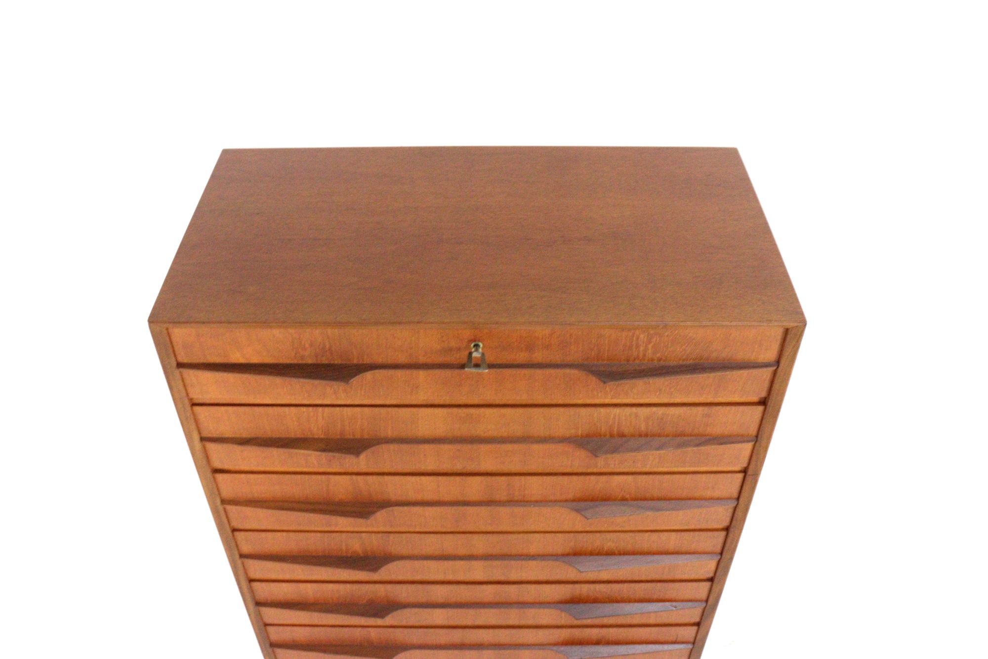 Vintage Hoge Ladekast 'olsted' Deens Design image 20