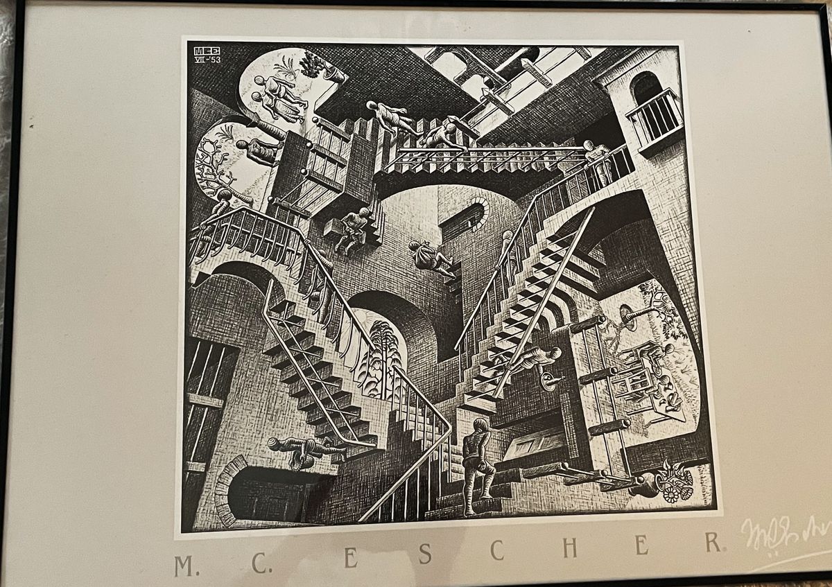 M.c. Escher (1898-1972) - Relativiteit image 7