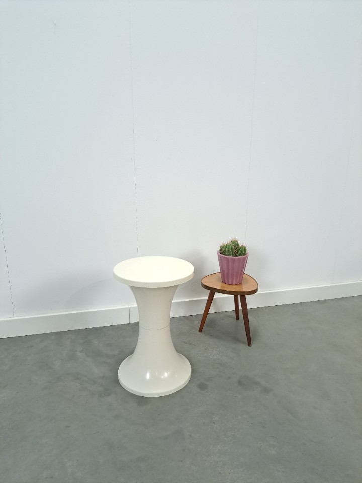 Kunststof Veb Kruk Wit Nr. 6 Vintage image 2