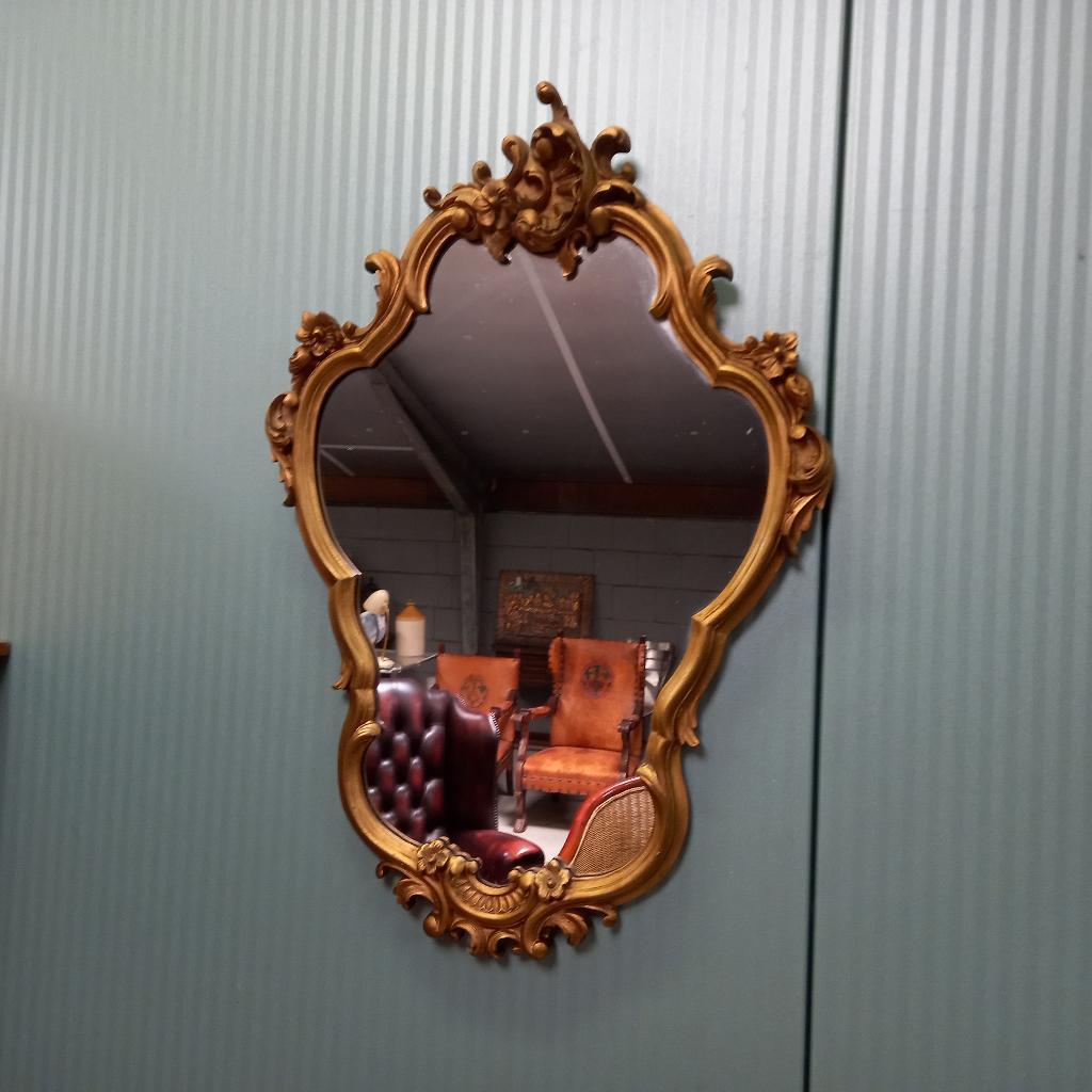 Grote Antieke Kuifspiegel image 2