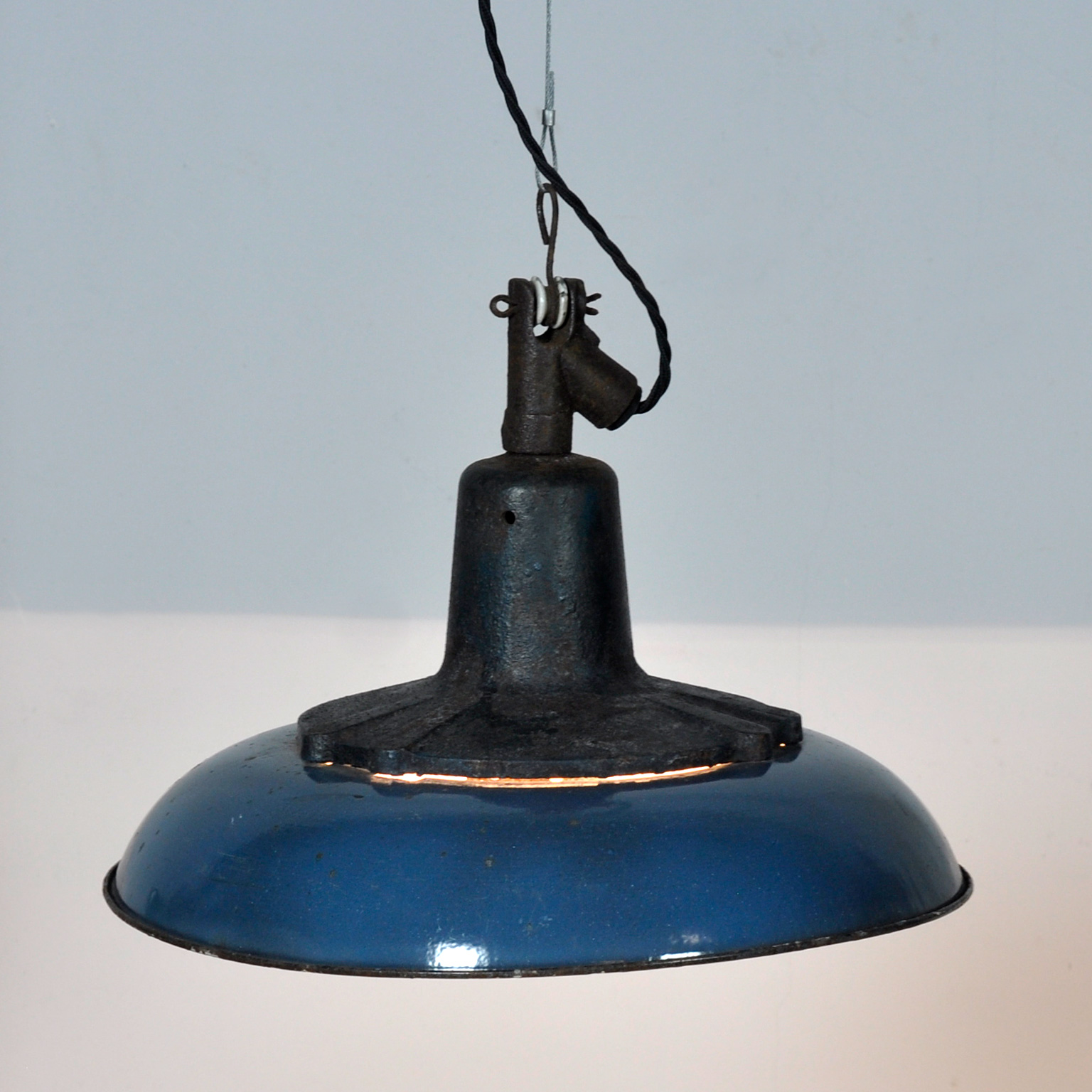 Industriële Hanglamp, 1950s image 2