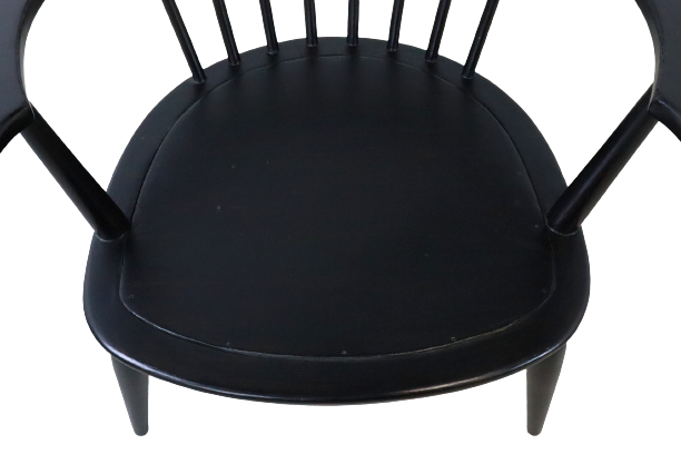 Vintage Stoel Spijlenstoel Fauteuil image 11
