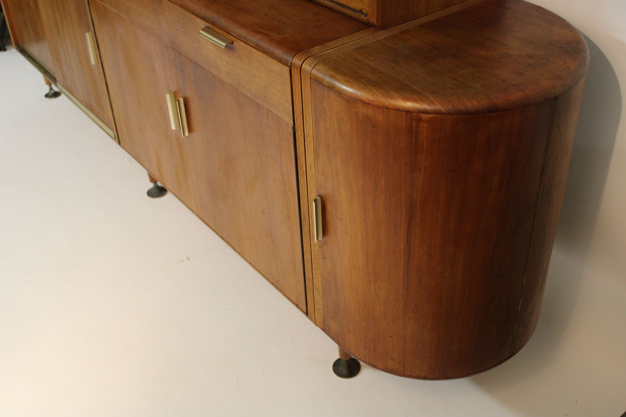 Mid-century Wandmeubel / Highboard / Dressoir – A.a. Patijn / Zijlstra – Jaren ’50 image 6