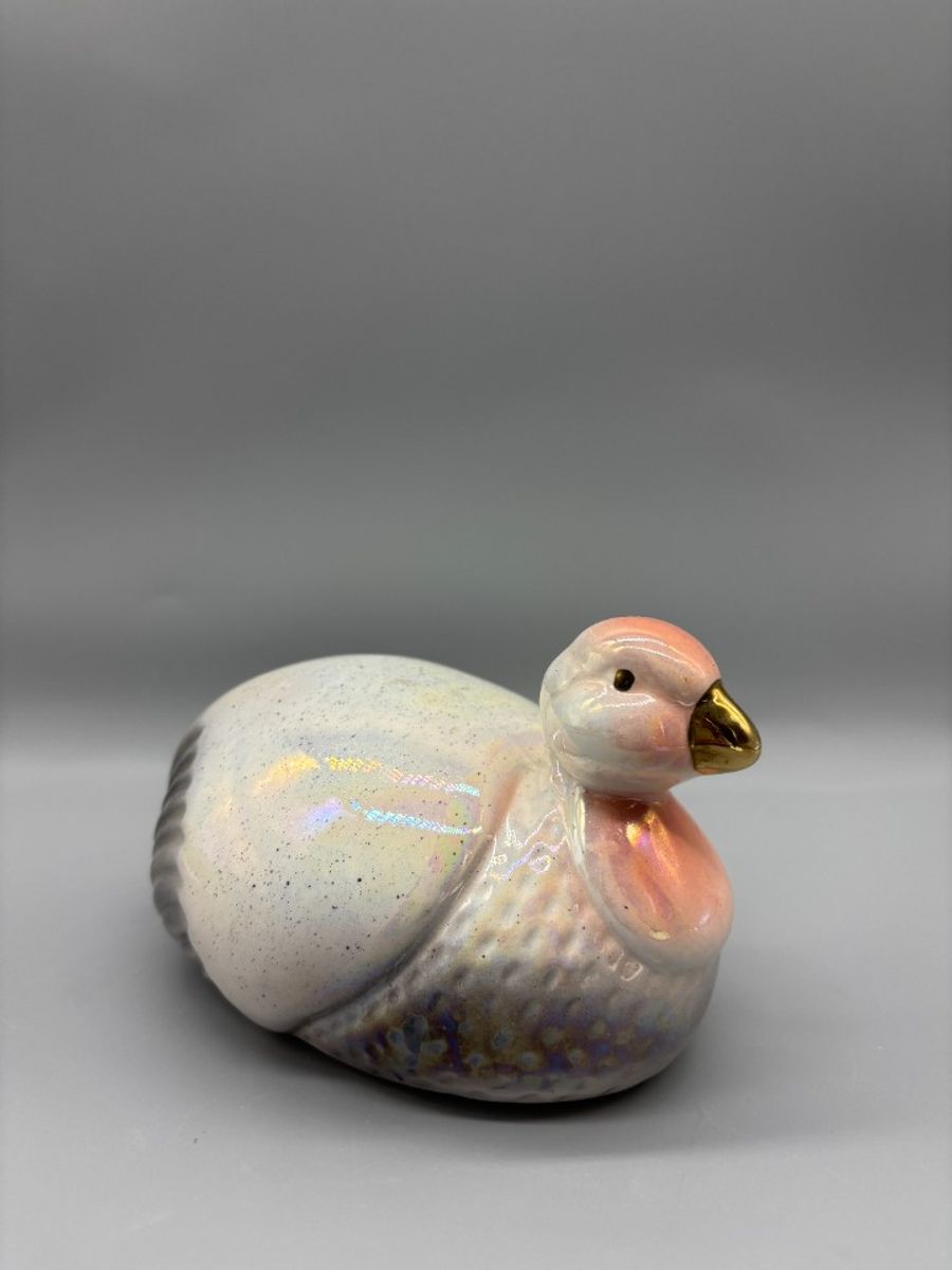 Art Deco Watervogel Porselein Parelmoerglans image 8
