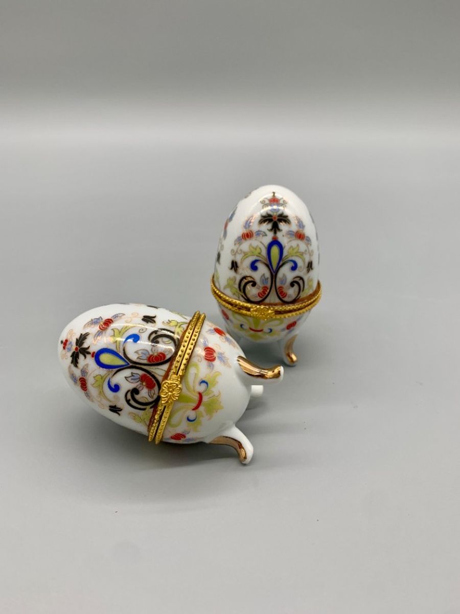 Set Vintage Porseleinen Sieraden Eieren image 5