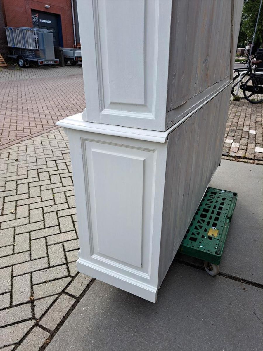 Witte Grenen Apothekerskast Herba Furmentum Pharma image 18