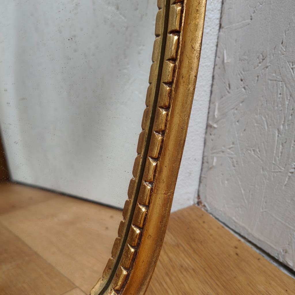 Vintage Brocante Rococo Barok Goudkleurige Spiegel Schouwspiegel 312 image 11