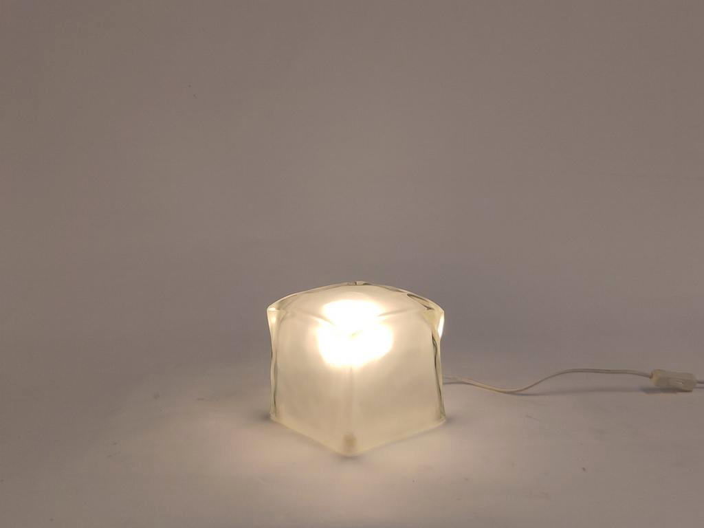 2x IKEA Iviken Ice Cube Lamp Ijsblokjes Lampen Glas Jaren 90 image 4