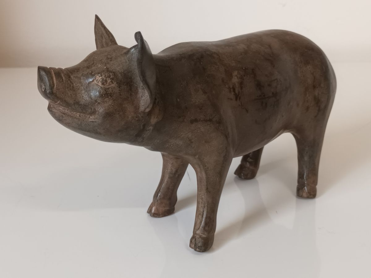 Bronzen Cochon Màle Pierre Chenet image 2