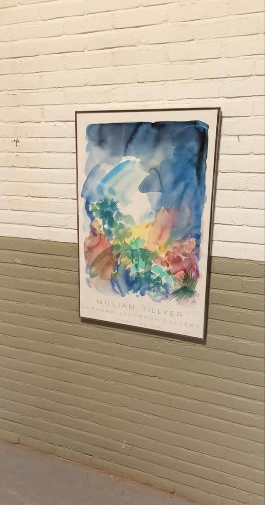 Vintage Litho Poster, William Tillyer, Jacobson Gallery image 10