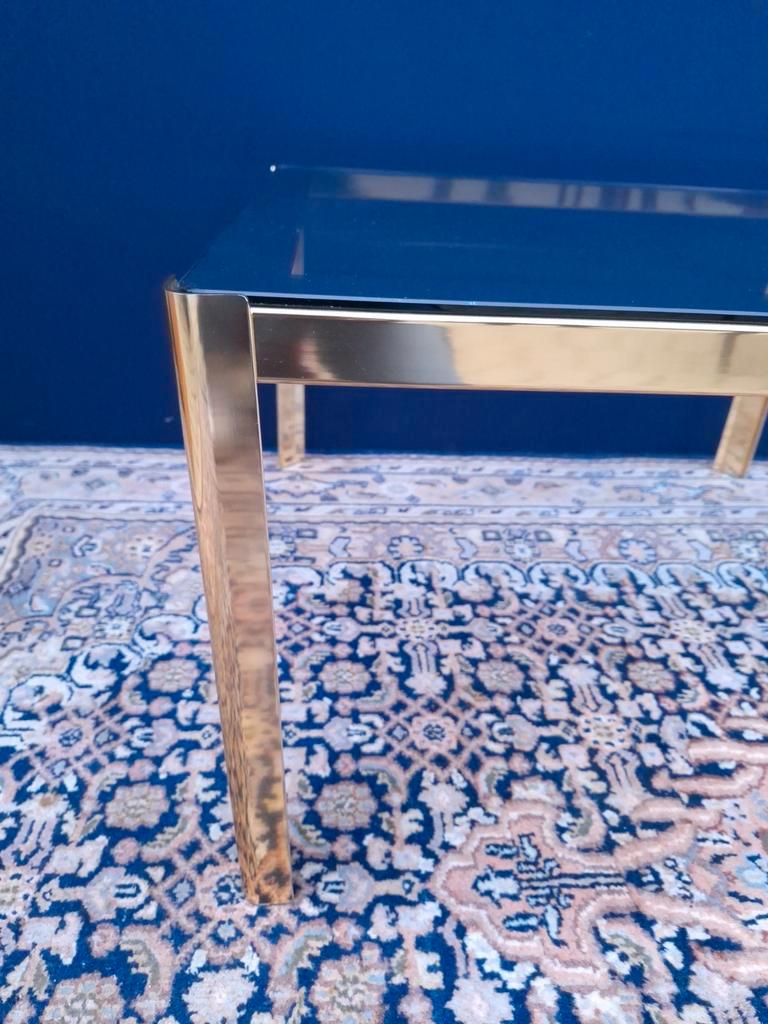 Vintage Hollywood Regency Empire Style Messing Tafel image 4