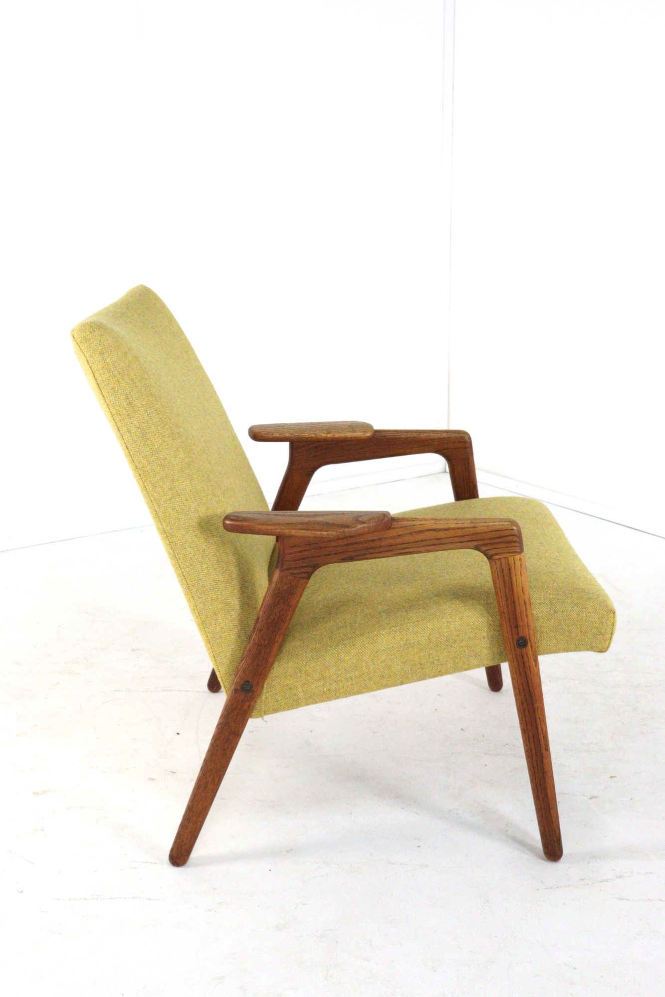 Pastoe Ruster Door Yngve Ekstrom Fauteuil Vintage Gestoffeerd image 4