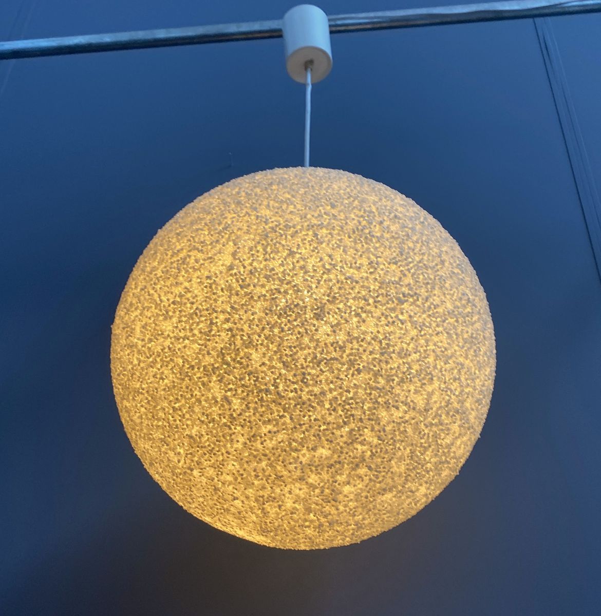 Sugar Ball Lamp In Yellow By John And Sylvia Reid For Rotaflex 1960s image 8