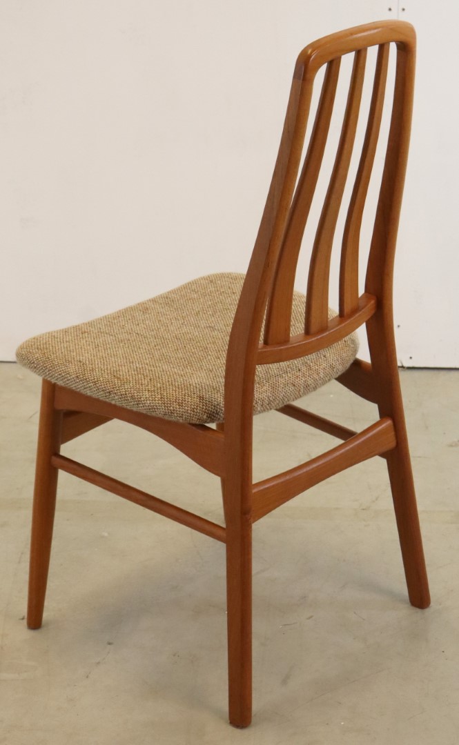 Set 4 Vamdrup Stoelen Eetkamerstoelen Vintage Deens image 12